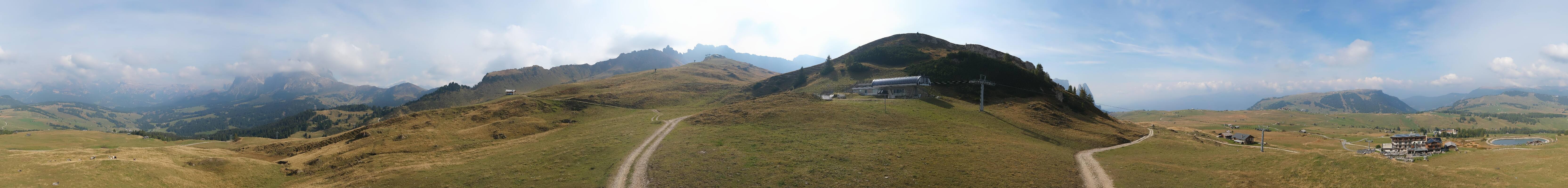 Archiv Foto Webcam Goldknopf auf der Seiser Alm