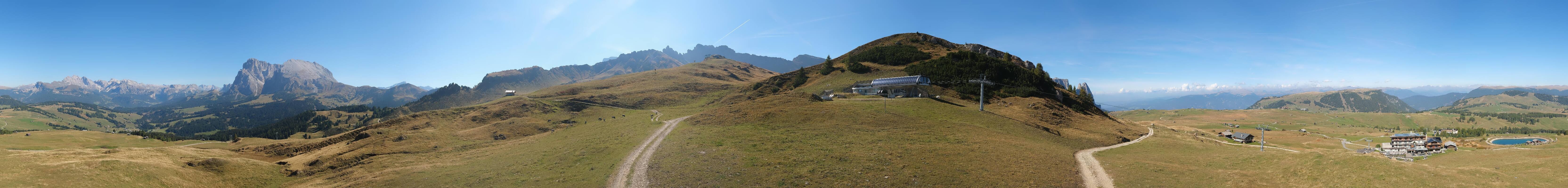 Archiv Foto Webcam Goldknopf auf der Seiser Alm