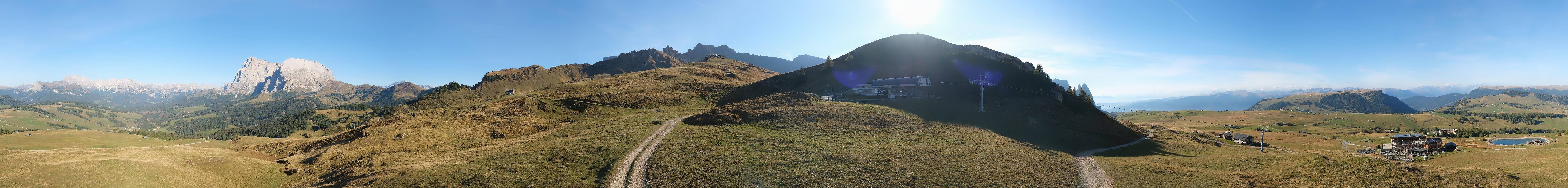 Archiv Foto Webcam Goldknopf auf der Seiser Alm