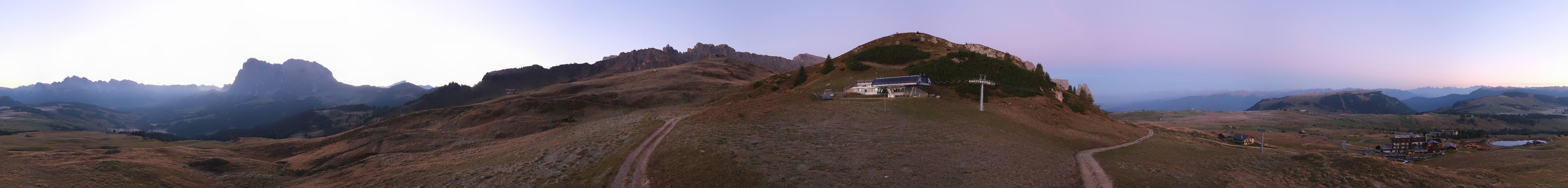 Archiv Foto Webcam Goldknopf auf der Seiser Alm