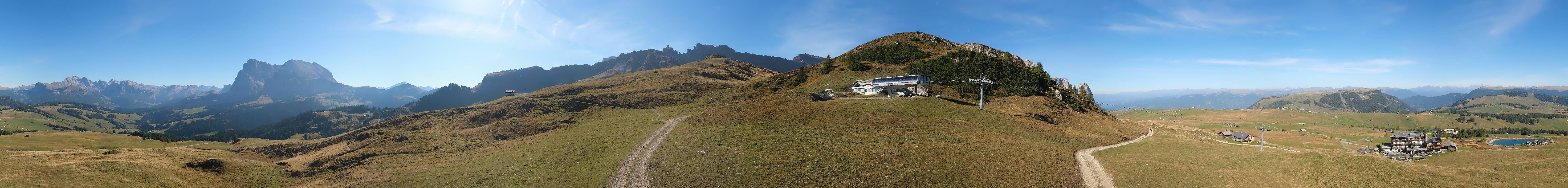 Archiv Foto Webcam Goldknopf auf der Seiser Alm