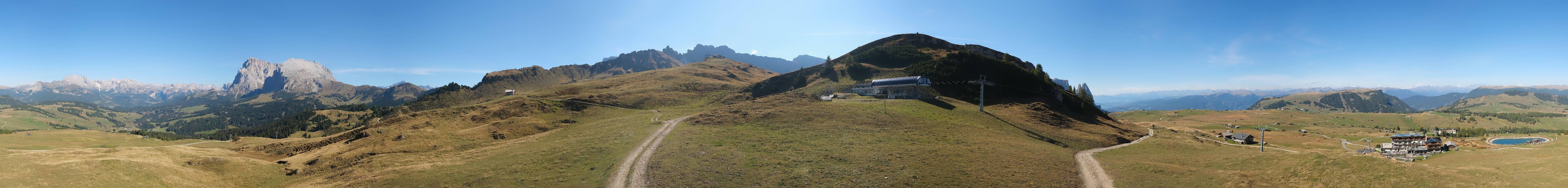 Archiv Foto Webcam Goldknopf auf der Seiser Alm