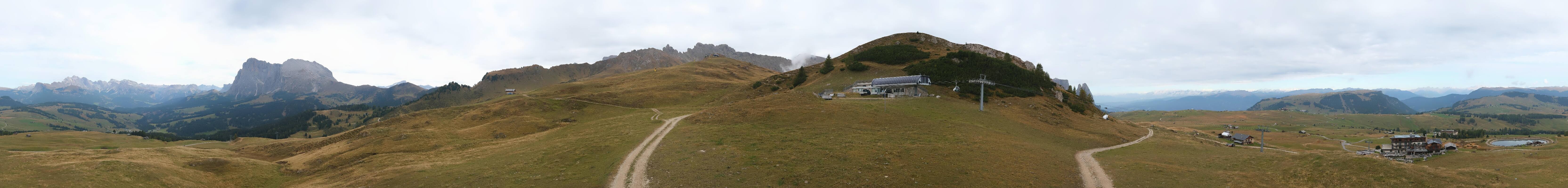Archiv Foto Webcam Goldknopf auf der Seiser Alm