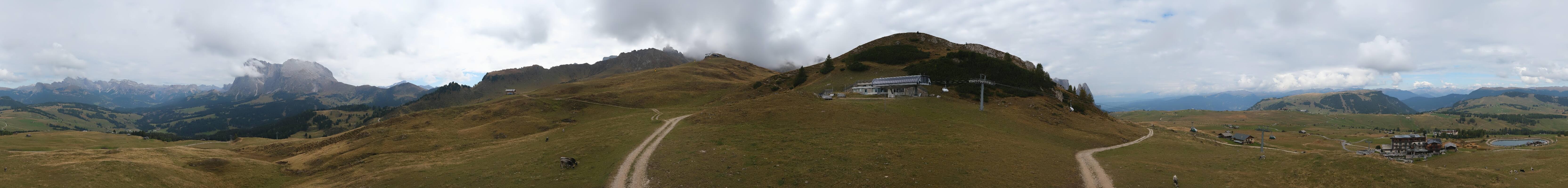 Archiv Foto Webcam Goldknopf auf der Seiser Alm