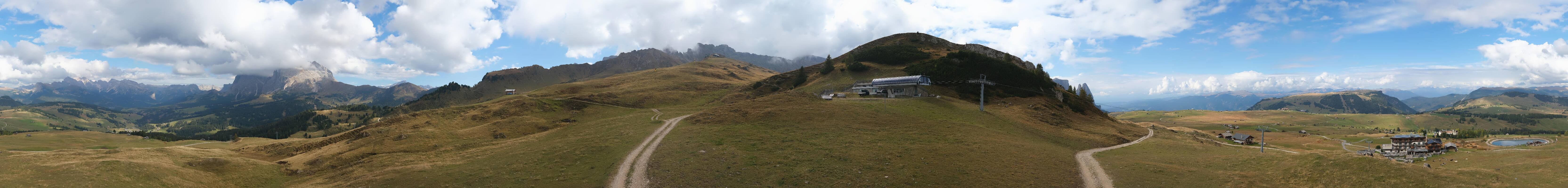Archiv Foto Webcam Goldknopf auf der Seiser Alm