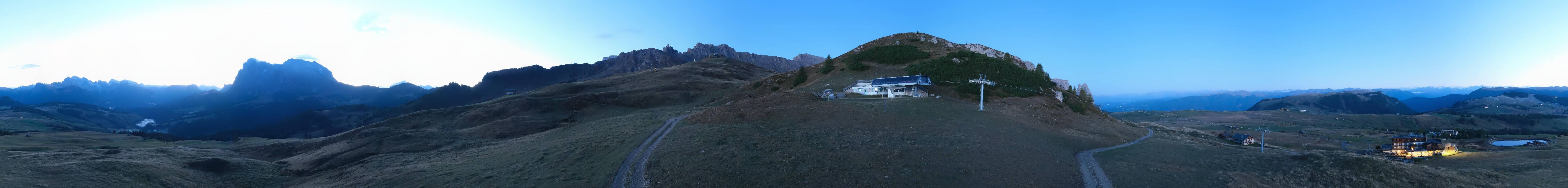 Archiv Foto Webcam Goldknopf auf der Seiser Alm