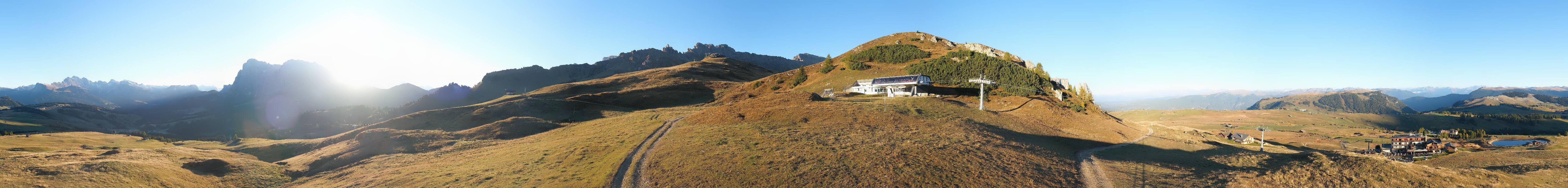 Archiv Foto Webcam Goldknopf auf der Seiser Alm