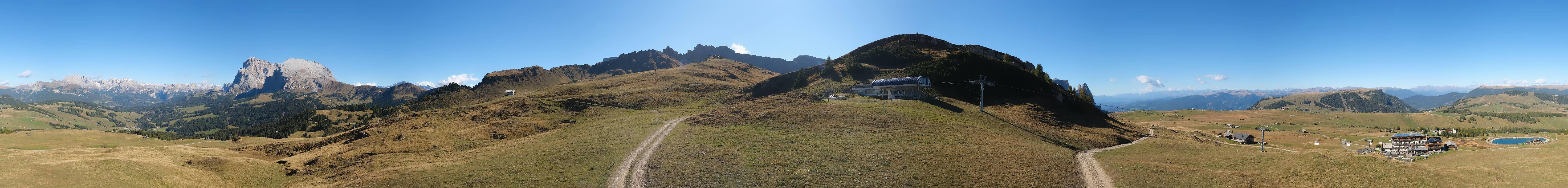 Archiv Foto Webcam Goldknopf auf der Seiser Alm