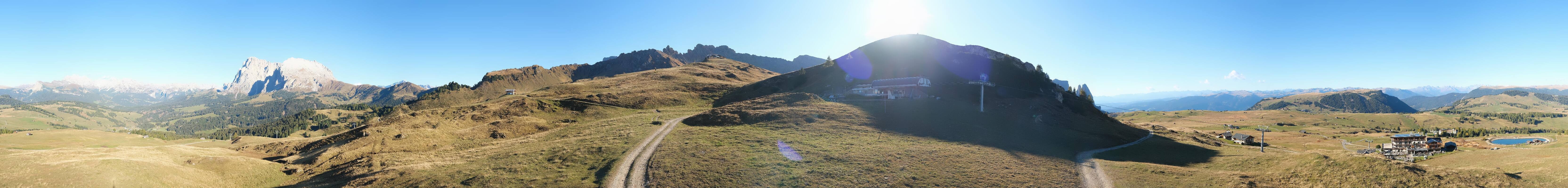 Archiv Foto Webcam Goldknopf auf der Seiser Alm