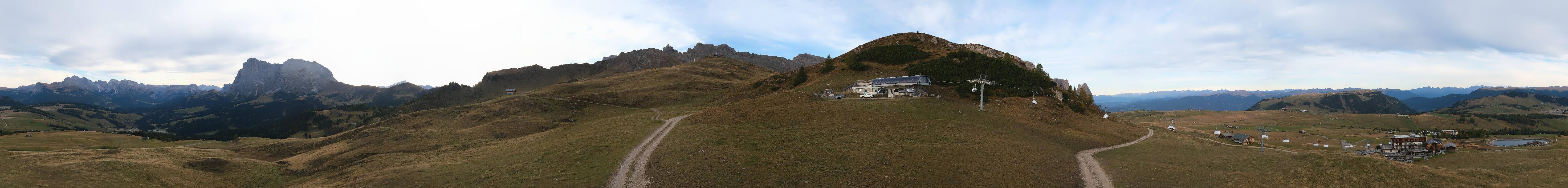 Archiv Foto Webcam Goldknopf auf der Seiser Alm