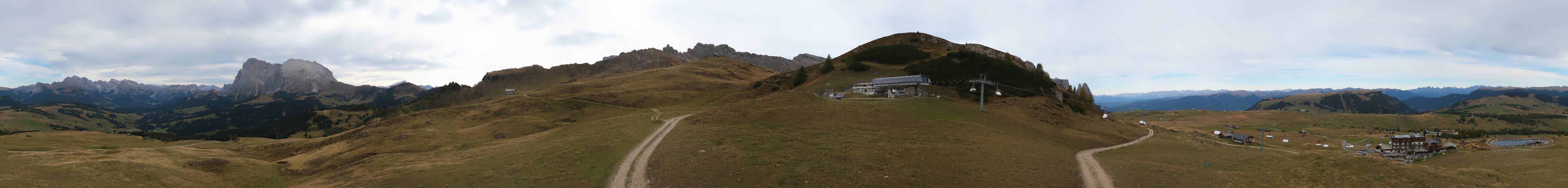 Archiv Foto Webcam Goldknopf auf der Seiser Alm