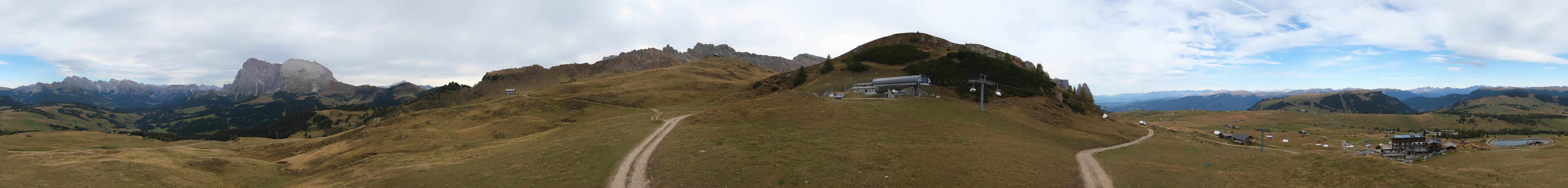 Archiv Foto Webcam Goldknopf auf der Seiser Alm