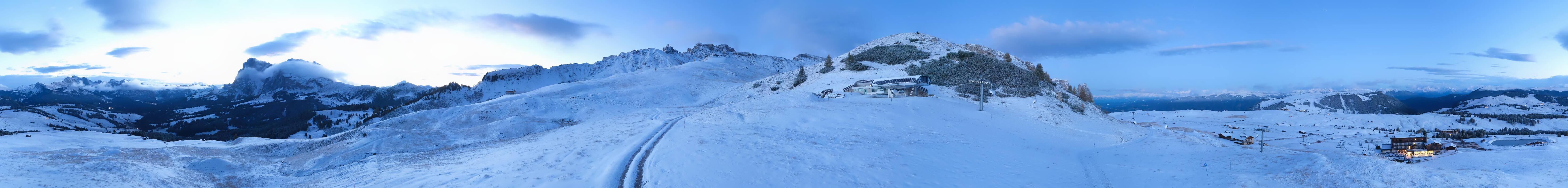Archiv Foto Webcam Goldknopf auf der Seiser Alm