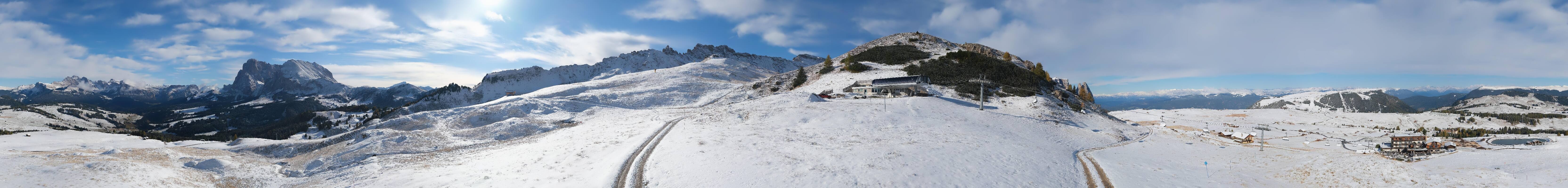 Archiv Foto Webcam Goldknopf auf der Seiser Alm