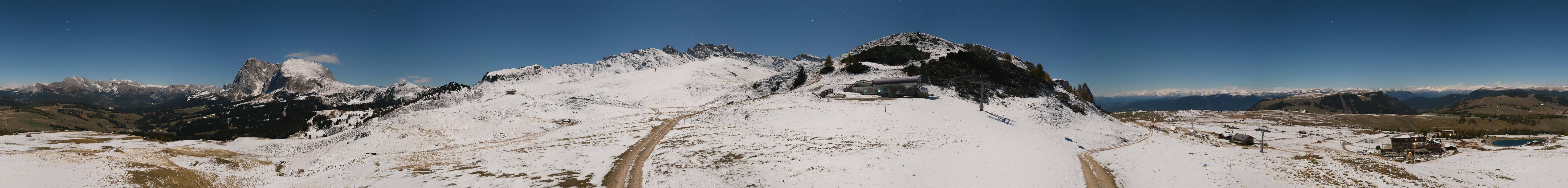 Archiv Foto Webcam Goldknopf auf der Seiser Alm
