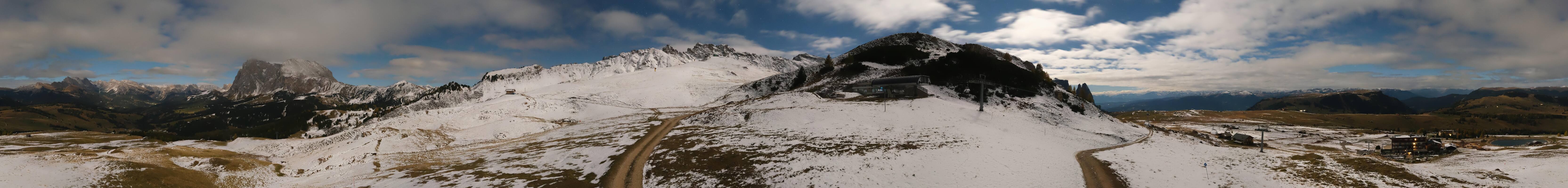 Archiv Foto Webcam Goldknopf auf der Seiser Alm