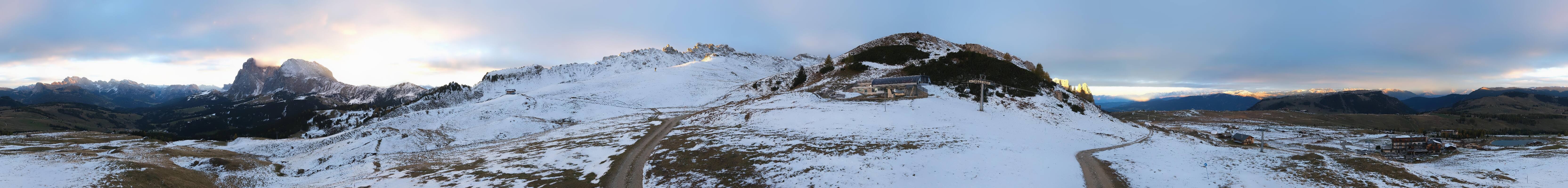 Archiv Foto Webcam Goldknopf auf der Seiser Alm