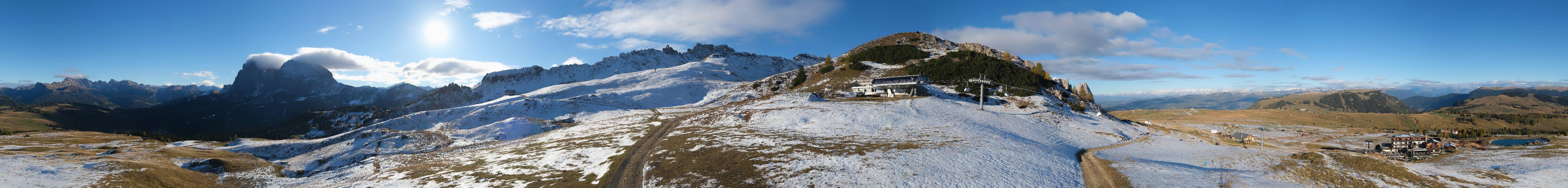 Archiv Foto Webcam Goldknopf auf der Seiser Alm