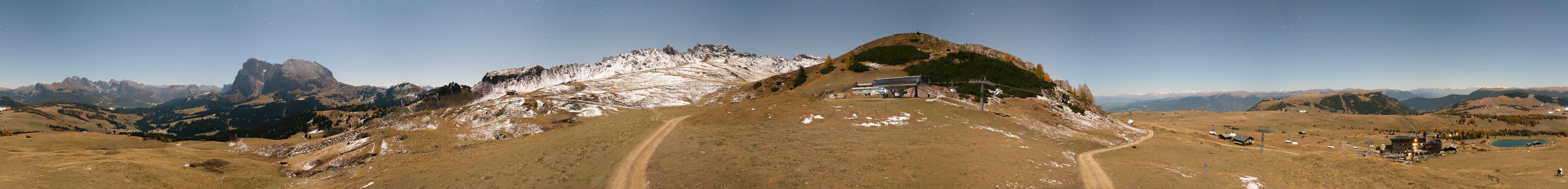 Archiv Foto Webcam Goldknopf auf der Seiser Alm