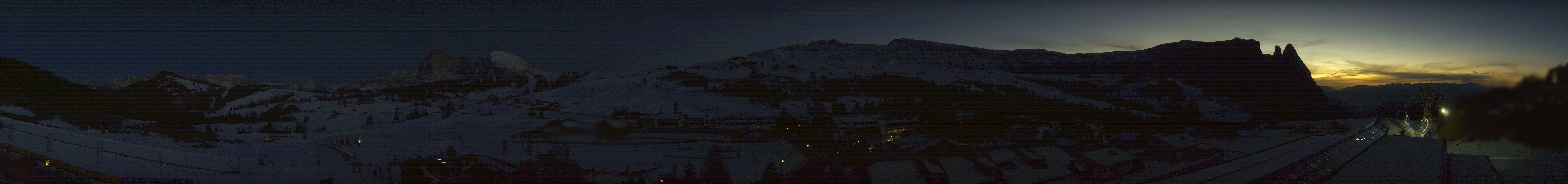 Archiv Foto Webcam Panoramablick Compatsch Seiser Alm