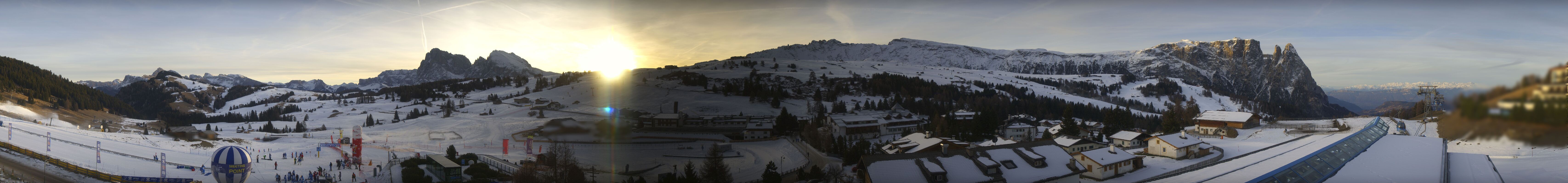 Archiv Foto Webcam Panoramablick Compatsch Seiser Alm