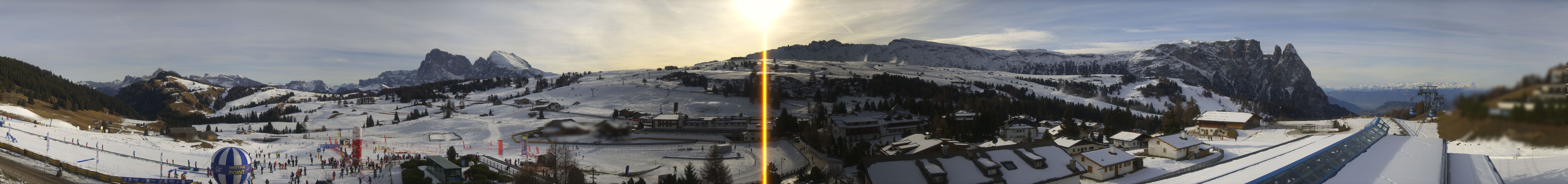 Archiv Foto Webcam Panoramablick Compatsch Seiser Alm