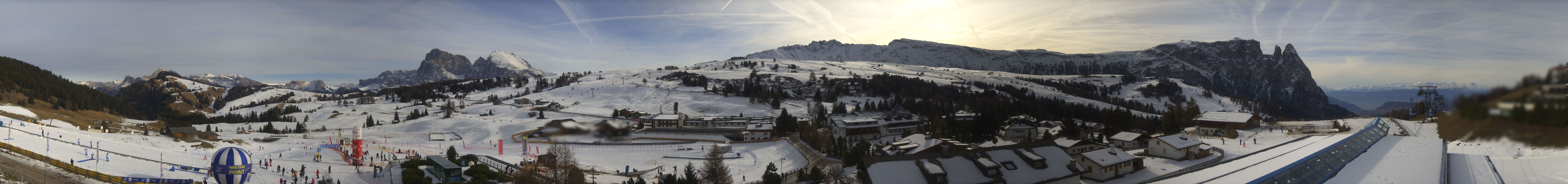 Archiv Foto Webcam Panoramablick Compatsch Seiser Alm