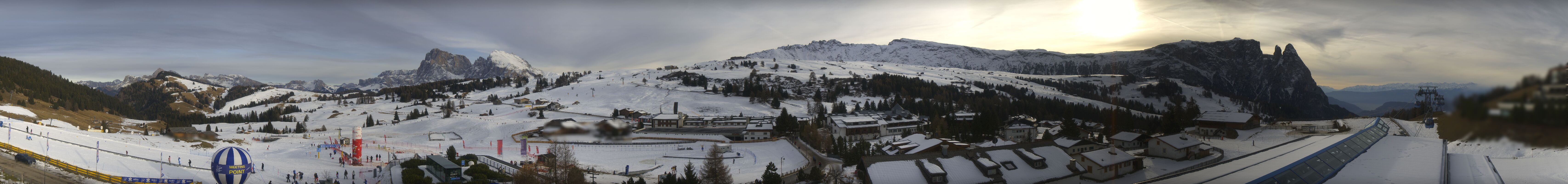 Archiv Foto Webcam Panoramablick Compatsch Seiser Alm