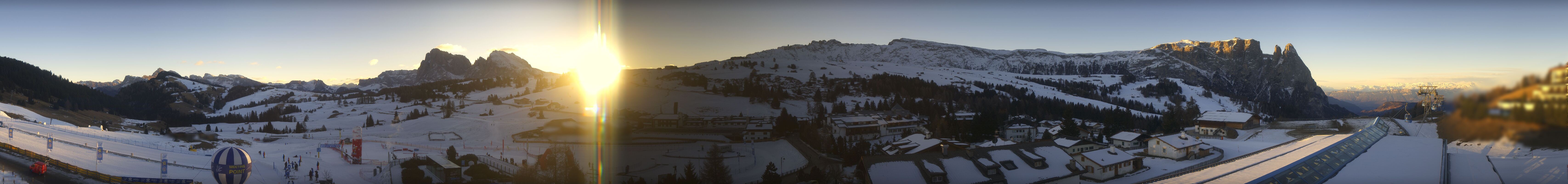 Archiv Foto Webcam Panoramablick Compatsch Seiser Alm