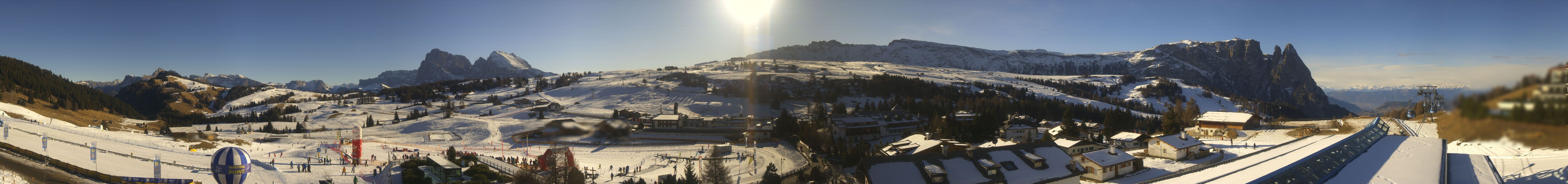 Archiv Foto Webcam Panoramablick Compatsch Seiser Alm