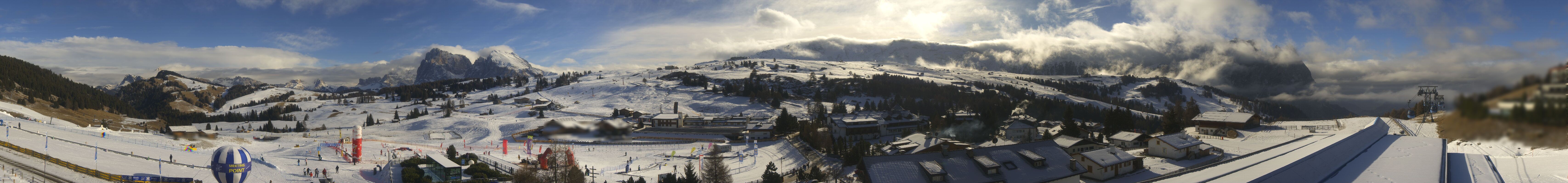 Archiv Foto Webcam Panoramablick Compatsch Seiser Alm