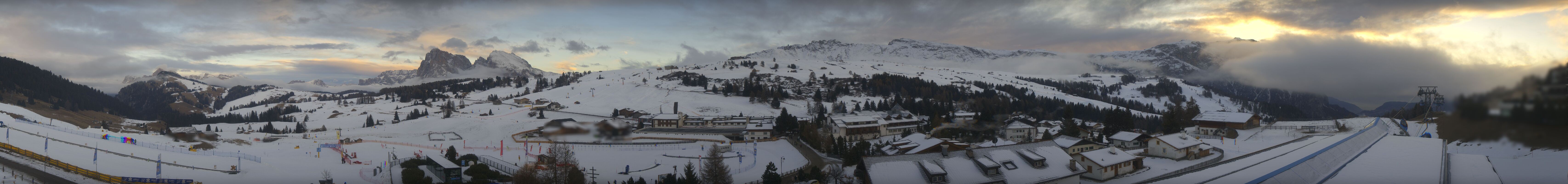 Archiv Foto Webcam Panoramablick Compatsch Seiser Alm