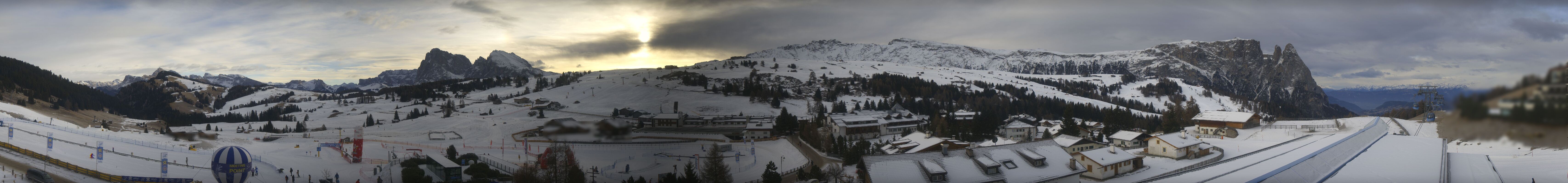 Archiv Foto Webcam Panoramablick Compatsch Seiser Alm