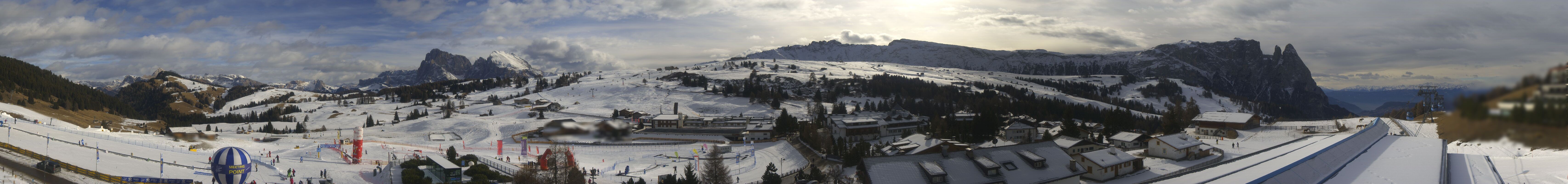 Archiv Foto Webcam Panoramablick Compatsch Seiser Alm