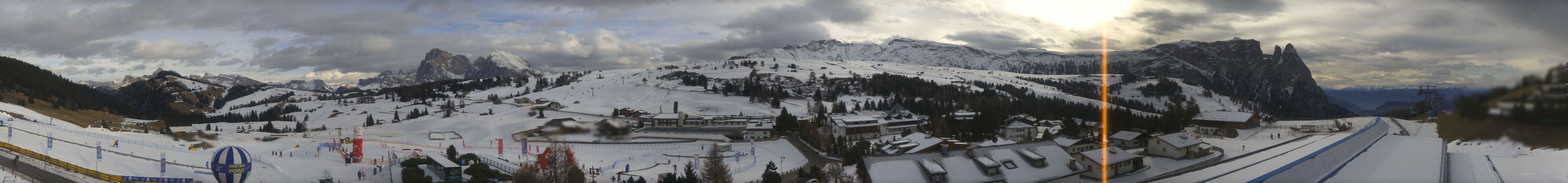 Archiv Foto Webcam Panoramablick Compatsch Seiser Alm