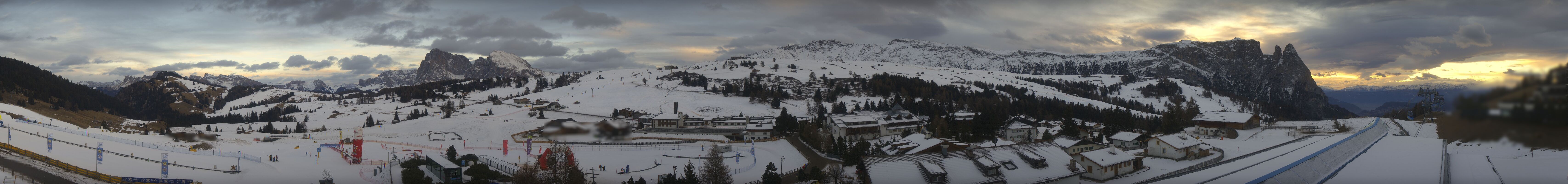 Archiv Foto Webcam Panoramablick Compatsch Seiser Alm