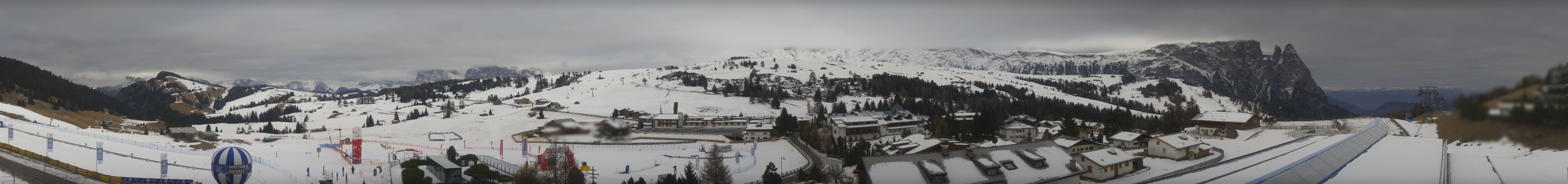 Archiv Foto Webcam Panoramablick Compatsch Seiser Alm