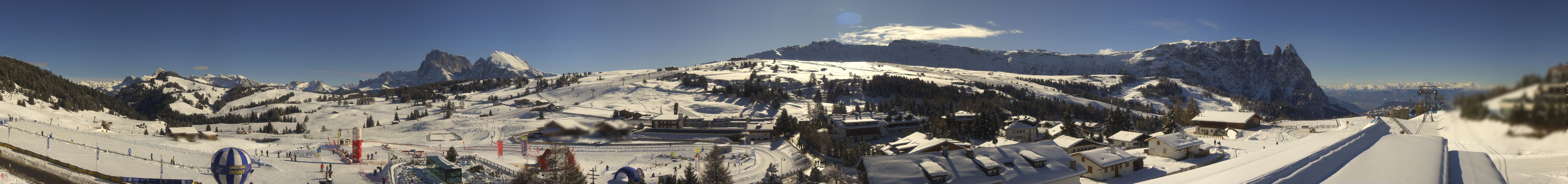 Archiv Foto Webcam Panoramablick Compatsch Seiser Alm