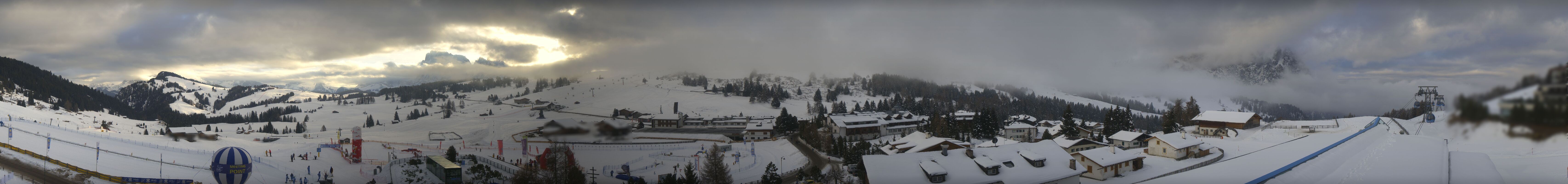 Archiv Foto Webcam Panoramablick Compatsch Seiser Alm