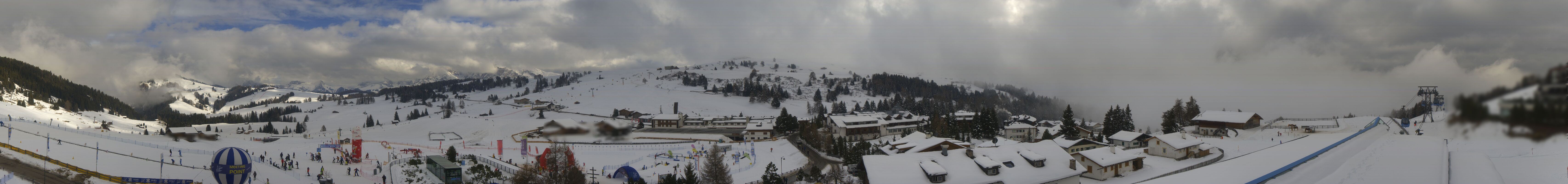 Archiv Foto Webcam Panoramablick Compatsch Seiser Alm