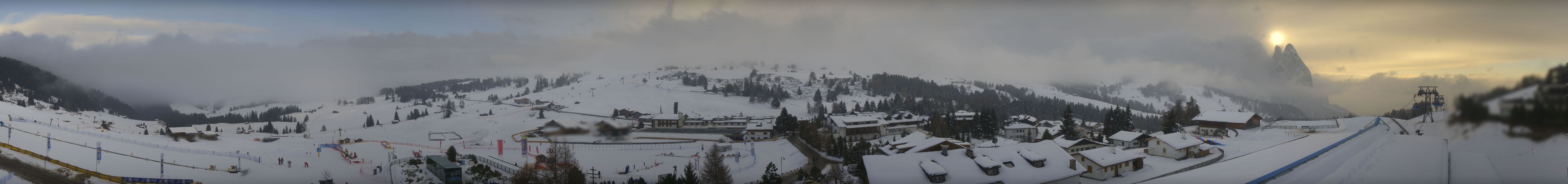 Archiv Foto Webcam Panoramablick Compatsch Seiser Alm