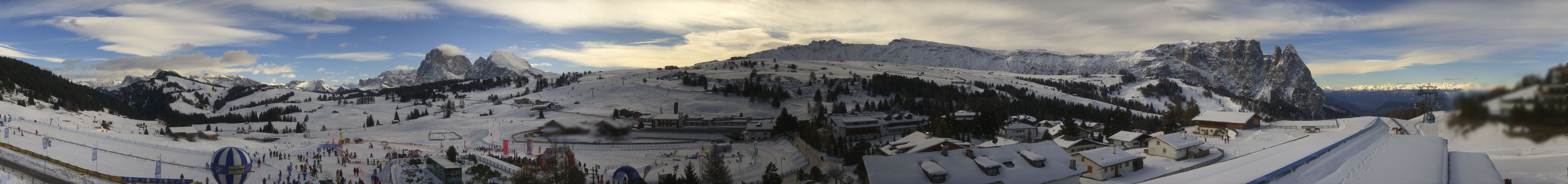 Archiv Foto Webcam Panoramablick Compatsch Seiser Alm