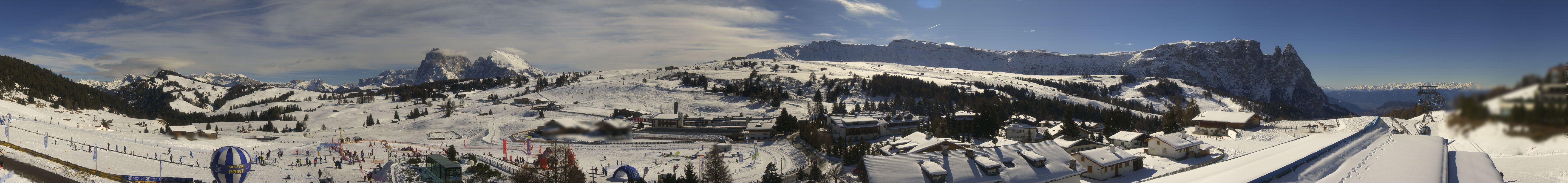 Archiv Foto Webcam Panoramablick Compatsch Seiser Alm