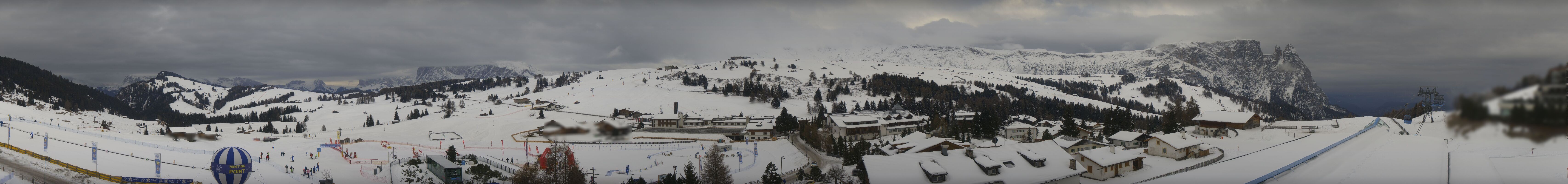 Archiv Foto Webcam Panoramablick Compatsch Seiser Alm