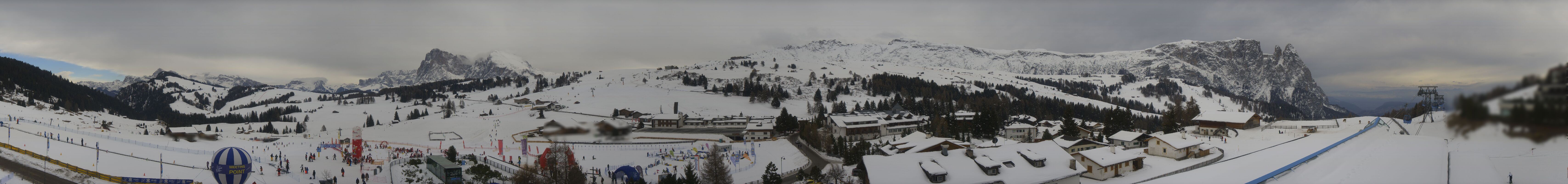 Archiv Foto Webcam Panoramablick Compatsch Seiser Alm