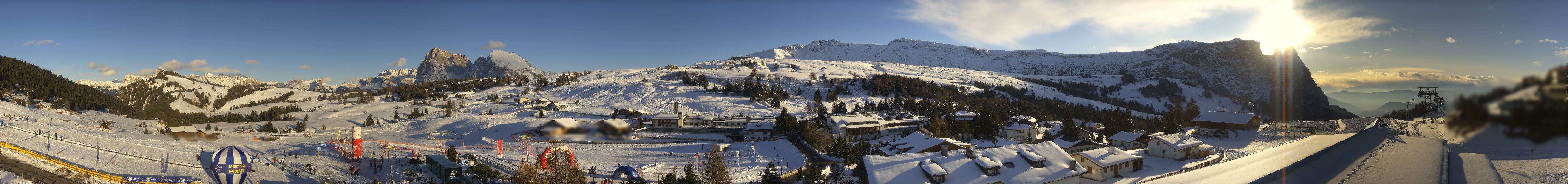 Archiv Foto Webcam Panoramablick Compatsch Seiser Alm