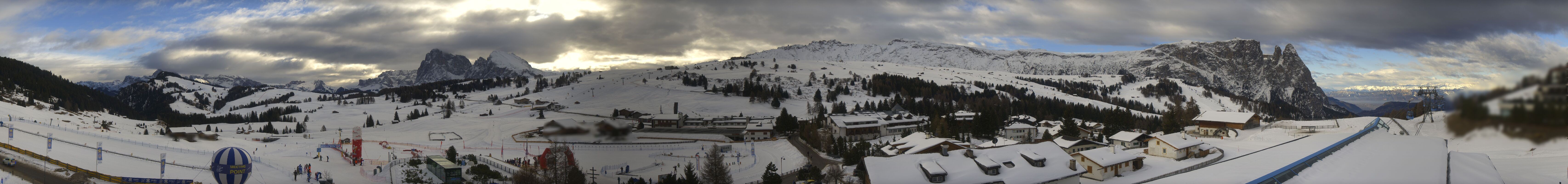 Archiv Foto Webcam Panoramablick Compatsch Seiser Alm