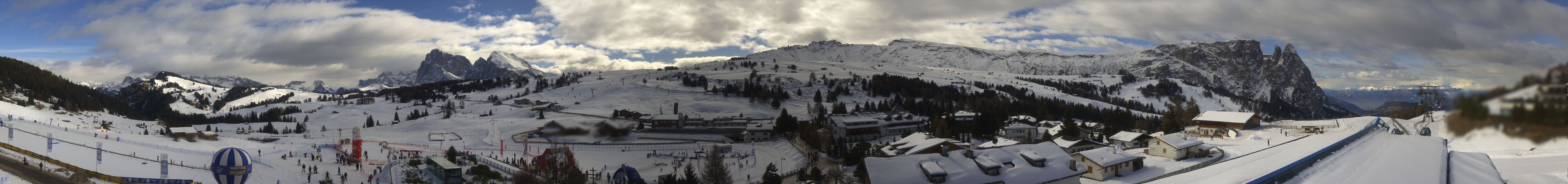 Archiv Foto Webcam Panoramablick Compatsch Seiser Alm