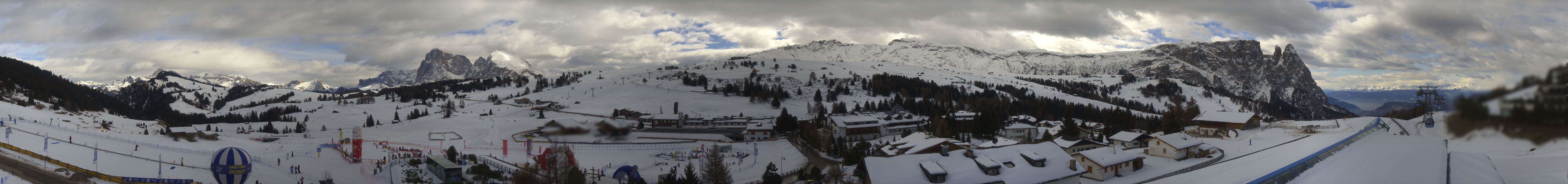 Archiv Foto Webcam Panoramablick Compatsch Seiser Alm