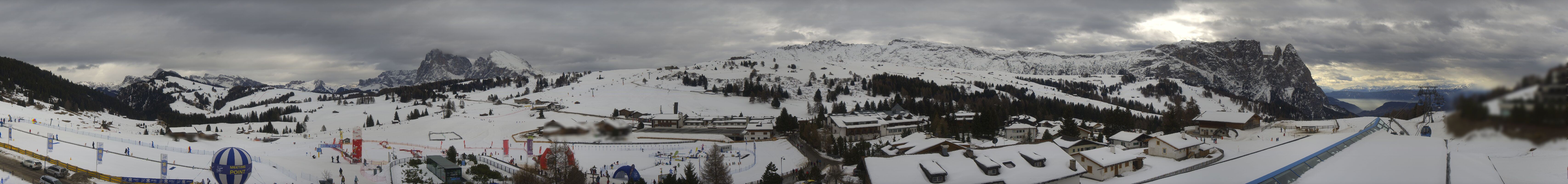 Archiv Foto Webcam Panoramablick Compatsch Seiser Alm